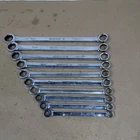 Matco Grblm Piece Metric Ratcheting Double Box Wrench Set 10MM- 19MM Used. Price: $199.99.