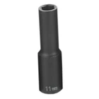 Grey Pneumatic 2011MD 1/2" Drive Metric Deep Impact Socket 11MM New. Price: $18.53.