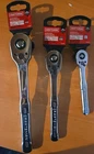 Craftsman Low Profile 72 Tooth Ratchet Set - 1/4", 3/8", 1/2" New Packaging. Price: $59.99.