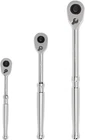 3-PIECE Quick-release Ratchet Set: 1/4, 3/8, 1/2 Inch Drive SRH91100 New. Price: $166.99.