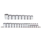 Proto J54211 1/2IN Drive 24PC Metric 12-POINT Socket Set Torqueplus New. Price: $256.20.