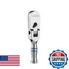 Toolant Stubby 3/8" Drive Flex Head Ratchet, 90 Tooth Compact Socket New. Price: $45.73.