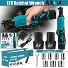 Cordless Electric Ratchet Set, Brushless Wrench, 12V New. Price: $24.98.