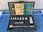 Penncraft Usa 3/8" Sae And Ratchet Set #3900, 2 Sockets Are Craftsman Used. Price: $26.95.