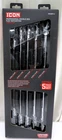 Icon WRDBFM-5 Piece Metric Professional Double Box Flex Ratcheting Wrench Set New. Price: $152.95.