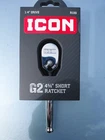 Icon G2 1/4 In. Drive, 4-5/8 Short Ratchet New Item 70442 R1XS. Price: $25.00.