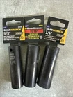 New Gearwrench 1/2 6PT. Deep Impact Socket 3PC. 5/8 & 11/16 3/4. Price: $15.00.