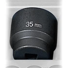 Grey Pneumatic 2035M 1/2" Drive X 35MM Standard New. Price: $31.81.