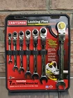 Sears Craftsman 7PC Sae Locking Flex Ratcheting Wrench Set 42400 Nos - Usa Made New. Price: $175.00.