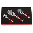 Abn Stubby Piece Ratchet Tools - Thumb Wheel Set 3/8 Silver, Black New. Price: $40.99.