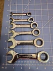 Sae Stubby Ratchet Set Pcs 3/4" To 5/16" Used. Price: $30.00.