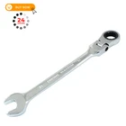 Harskiyer Flex Head Ratchet Wrench, 12 Point Chrome 21MM, Silver New. Price: $20.99.
