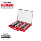 Milwaukee 48229285 98PC 3/8" Ratchet & Socket Set W/ Organizer New. Price: $319.84.