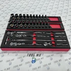 Snap-on Tools New 52PC 1/4" Drive Essential Set RAT108ESSFR 122STTMFR 122STTMMFR. Price: $1621.11.