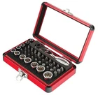 1PC Sunex Tools 9732 44PC 1/4" Mini Dual Flex Head Ratchet W/ Socket & B New. Price: $65.03.