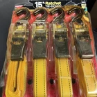 Keeper 05506 15FT Padded Ratchet Tie-down Heavy Duty New But Damaged Packaging. Price: $29.58.