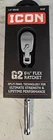 Icon 1/4 In. Drive Ratchet W/ Standard Grip R1SF 6 1/2" Flex Head Item 70445 New. Price: $35.99.