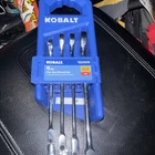 Kobalt 6525026 Sae Ratcheting Flex Head 4 Piece Wrenches New. Price: $20.00.