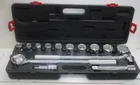 Husky 3/4INCH Drive Ratchet And Sae Socket Set 14 Piece. New. Price: $190.00.