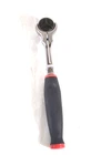 New Snap-on 1/4" Hex 6 7/8" Red Soft Handle Round Swivel Head Ratchet THNFM72. Price: $164.99.