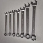 Maxpower 7 Piece Metric Combination Wrench Set Steel Double Ended Non-ratcheting Used. Price: $10.00.
