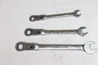 3X Craftsman Metric Locking Flex Head Ratcheting Open Wrench Set - 12 Point 72T Used. Price: $75.00.