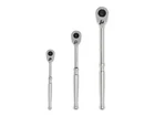 Tekton 1/4, 3/8, 1/2 Inch Drive Quick-release Ratchet Set (3-PIECE) SRH91100 New. Price: $130.47.