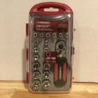 Husky 25-PIECE Dual-sided 1/4 3/8 Stubby Socket Set 607 716 Complete Used. Price: $32.97.
