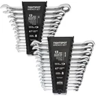 Jaeger 26PC Ratcheting Wrench Master Set Inch + Metric, Polished Chrome New. Price: $113.55.