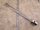 Snap Tools FH012 7/16" 12-POINT Sae Flex-head/open-end Combination Wrench Used. Price: $29.95.