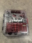 Husky 1/4" And 3/8" Stubby Ratchet Set (46-PIECE) (missing Sockets) Open. Price: $24.99.