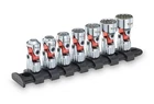 Titan 66860 7 Pc. 1/4 In. Drive Sae Auto-flex Universal Socket Set New. Price: $79.77.