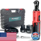 Aoben Cordless Electric Ratchet Wrench Set 3/8 12V Power Tool Kit New. Price: $113.55.