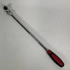 Mac Tools VR22FPA 22" 1/2" Drive Flex Head Pear Ratchet Bi-material Handle Used. Price: $129.99.