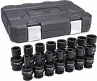 Gearwrench 84939N - 1/2" 6 Point Metric Universal Impact Socket Set 15 Piece New. Price: $79.68.