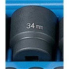 Grey Pneumatic 2034M Soc 34MM 1/2D Imp Hex Blk New. Price: $23.01.
