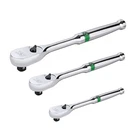 Sk 3-PIECE Ratchet Set, 1/4 3/8 1/2 Drive Silver New. Price: $144.99.