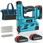 Seesii 18GA Cordless Electric Brad Nailer Staple Gun 2X2.0AH Battery New. Price: $69.99.