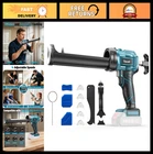 Cordless Electric Caulking Gun, 10 Oz, 3-IN-1 Tool, 4 Speeds, Led Light, Battery New. Price: $75.99.