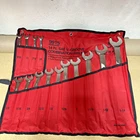 Sunex Mechanics Auto Polished Combination Wrench Set Fabric Case 15PC Sae New. Price: $150.56.