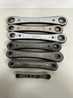 Craftsman Tools Usa 7PC Sae 1/4" 7/8" Box End Ratcheting Wrench Set Used. Price: $35.00.