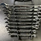 Pittsburgh 9 Piece Fully Polished Combination Wrench Set Metric Used. Price: $15.00.