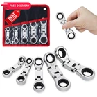Loschen 5-PIECE Flex-head Stubby Ratcheting Combination Wrench Sae, Silver New. Price: $50.99.