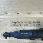 Snap On Tools 14.4V 1/4 Drive Blue Ratchet With Battery And Magnetic Cover!!! Used. Price: $260.00.