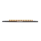 Gearwrench Drive Magnetic Socket Rail Includes 14 Clips - 1/2", Multi New. Price: $33.99.