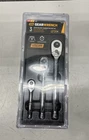 Gearwrench Piece 90-TOOTH Quick Release Teardrop Ratchet 81310T Open. Price: $79.99.