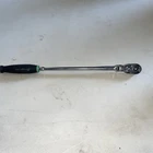 Snap THRLLF72 1/4" Drive Green Xtra Long Flex Head Quick Release Ratchet Mint Used. Price: $154.99.