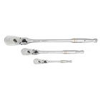 Ratchet Set 3PC 1/4 3/8 1/2 Drive 90 Tooth Locking Flex Head Gearwrench Teardrop New. Price: $209.99.
