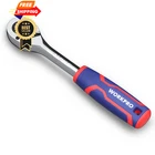 Workpro 1/2-INCH Drive Ratchet Wrench, 72-TOOTH Reversible 1/2", Silver New. Price: $39.99.