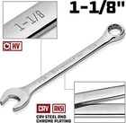 1-1/8 In. Ratcheting Combination Wrench 12-POINT Steel Husky Box End New. Price: $32.15.